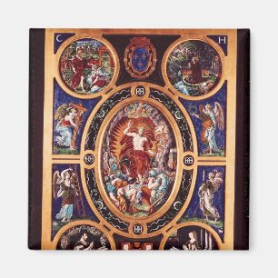 Altarpiece von Sainte-Chapelle Magnet