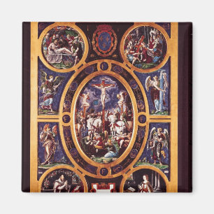 Altarpiece von Sainte-Chapelle Magnet