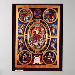 Altarpiece von Sainte-Chapelle Poster