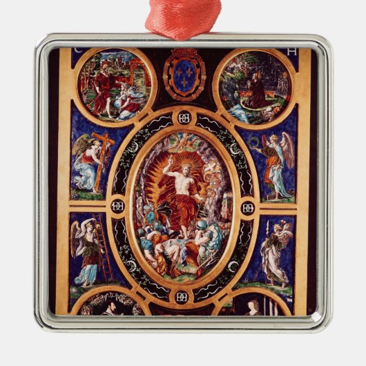 Altarpiece von Sainte-Chapelle Silbernes Ornament (Vorne)