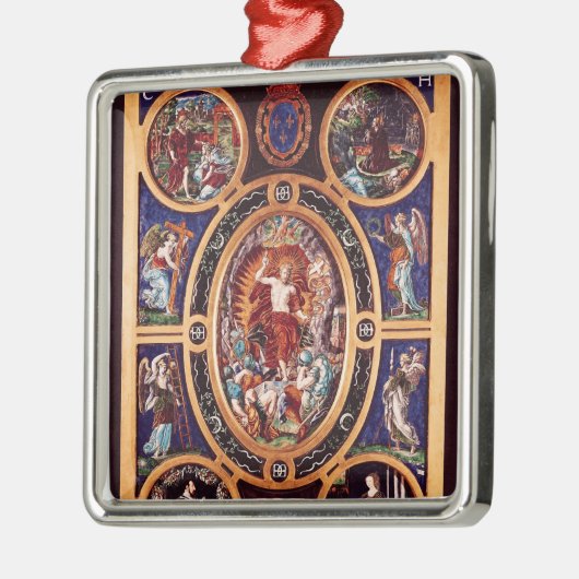 Altarpiece von Sainte-Chapelle Silbernes Ornament (Links)