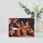 Altarpolyptychon San Bartolomeo in Bergamo Pred Postkarte (Stehend Vorderseite)