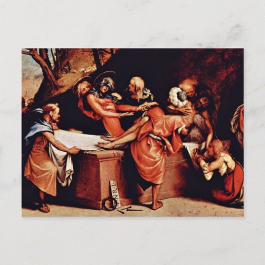 Altarpolyptychon San Bartolomeo in Bergamo Pred Postkarte (Vorderseite)