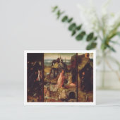 Altarstück der Hermits (Öl auf Tafel) Postkarte (Stehend Vorderseite)