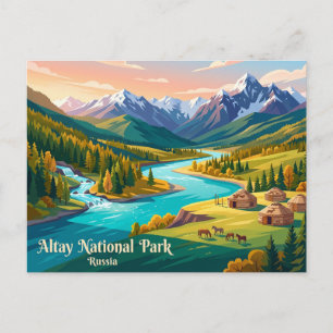 Altay Nationalpark Russland Postkarte