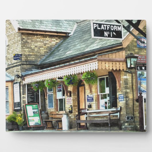 ALTBAHNHOF FOTOPLATTE (Vorderseite)