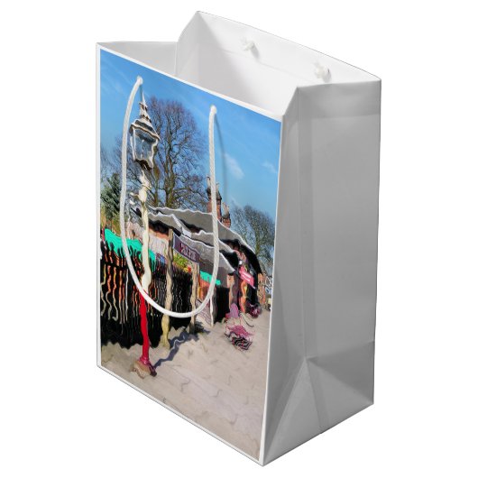 ALTBAHNHOF MITTLERE GESCHENKTÜTE (Rückseite Schrägansicht)