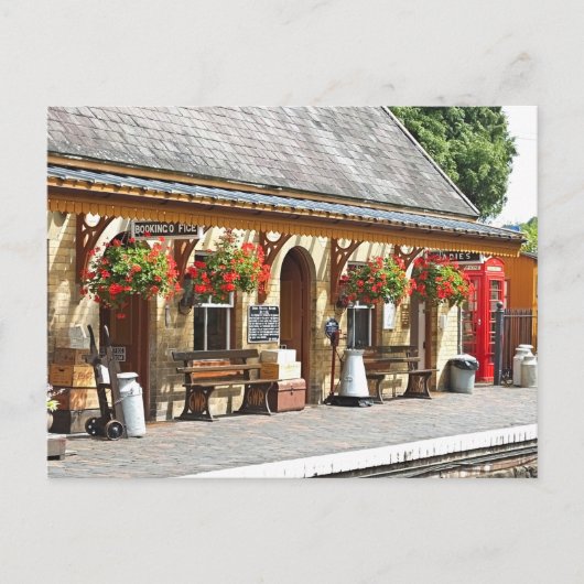 ALTBAHNHOF POSTKARTE (Vorderseite)