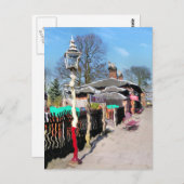 ALTBAHNHOF POSTKARTE (Vorne/Hinten)