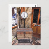 ALTBAHNHOF POSTKARTE (Vorne/Hinten)