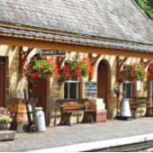 ALTBAHNHOF POSTKARTE