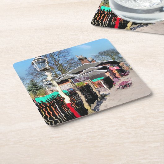 ALTBAHNHOF RECHTECKIGER PAPPUNTERSETZER (angewinkelt)