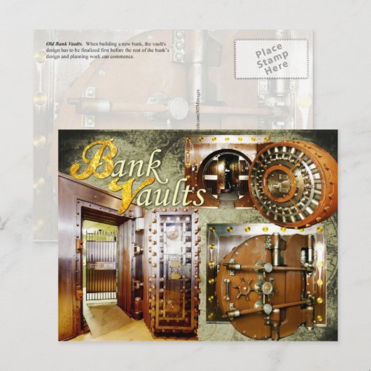 Altbank Vaults Postkarte (Vorne/Hinten)