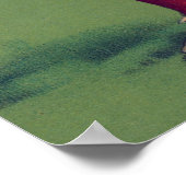 Altbaseball Boston Poster (Ecke)