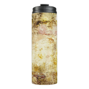 Altbeschädigter Wanduntergrund abstrakt, altert, a Thermosbecher