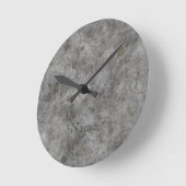 Altbeton Runde Wanduhr (Winkel)