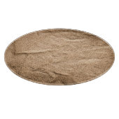 Altbraun Stoff: texturierter Hintergrund. Schneidebrett (Ecke)