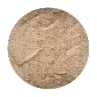 Altbraun Stoff: texturierter Hintergrund. Schneidebrett