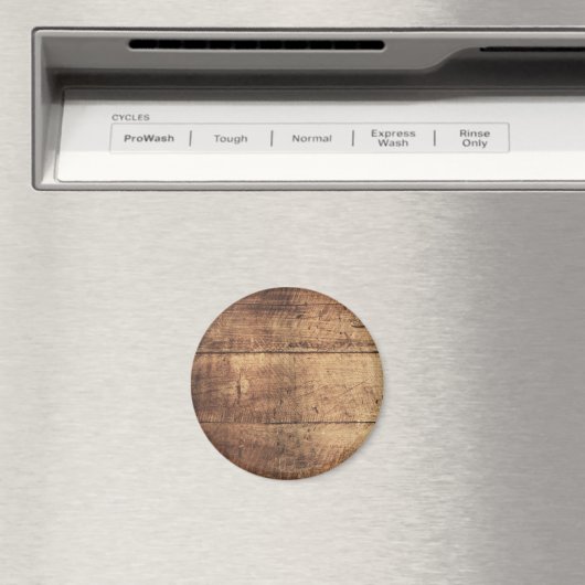 Altbraune Holzbretter - Wandgestaltung Magnet (In Situ (Geschirrspüler))