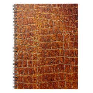 altbraune Ledertextur Notizblock