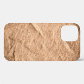 Altbrauner Stoffhintergrund Case-Mate iPhone Hülle (Rückseite (Horizontal))
