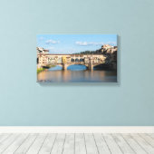 Altbrücke Ponte Vecchio - Florenz, Italien Leinwanddruck (Insitu (Holzboden))