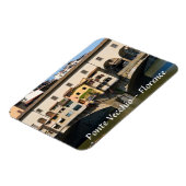 Altbrücke Ponte Vecchio - Florenz, Italien Magnet (Linke Seite)