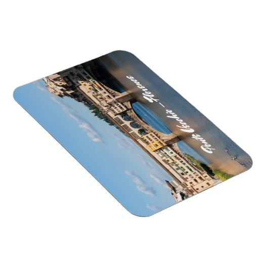 Altbrücke Ponte Vecchio - Florenz, Italien Magnet (Rechte Seite)