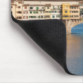 Altbrücke Ponte Vecchio - Florenz, Italien Mousepad (Ecke)