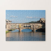 Altbrücke Ponte Vecchio - Florenz, Italien Puzzle (Horizontal)