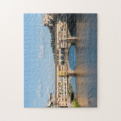 Altbrücke Ponte Vecchio - Florenz, Italien Puzzle (Vertikal)