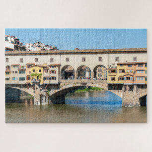 Altbrücke Ponte Vecchio - Florenz, Italien Puzzle