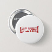Altclarinet-Spieler Button (Vorne & Hinten)