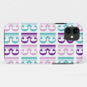 AltClef - lila und aquamarin Case-Mate iPhone Hülle (Rückseite (Horizontal))