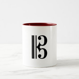 AltClef Zweifarbige Tasse