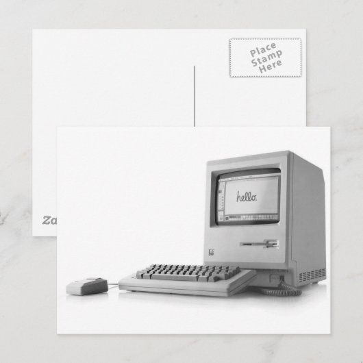 Altcomputer Postkarte (Vorne/Hinten)