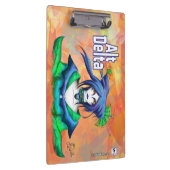 AltDelta Art Series : Blue Geisha Clip Board Klemmbrett (Rechts)