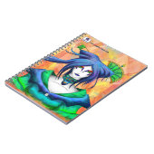 AltDelta : Blue Geisha Notebook Notizblock (Linke Seite)