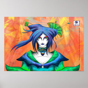 AltDelta : Blue Geisha Poster
