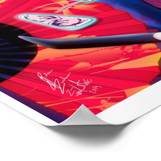 AltDelta: Pinball Poster (Ecke)