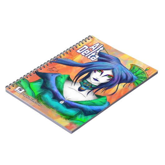 AltDelta: Spiral-Notebook Notizblock (Linke Seite)