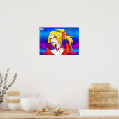 AltDelta : Yellow Geisha Poster (Küche)