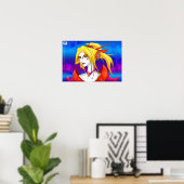 AltDelta : Yellow Geisha Poster (Heimbüro)