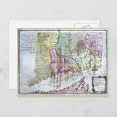 Alte 1766 Connecticut Karte (Vorne/Hinten)