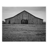 Alte abandonierte Scheune Fotodruck (Vorne)