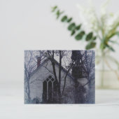 Alte abandrische Kirche Postkarte (Stehend Vorderseite)