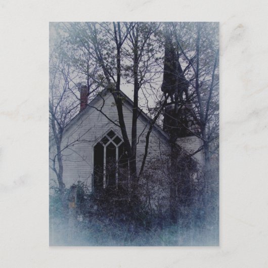 Alte abandrische Kirche Postkarte (Vorderseite)