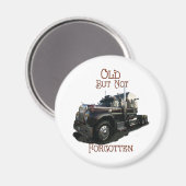 Alte, aber nicht vergessene LKW Magnet (Vorderseite/Rückseite)