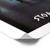 Alte Agora von Athen, Griechenland. Stoa of Attalo Poster (Ecke)