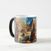 Alte Ägyptenkatze Verwandlungstasse (Vorderseite Links)